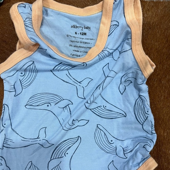 Silkberry Baby Bamboo Rompers One Piece Lot Of 6 6-12 M 18-24Months - Picture 2 of 9